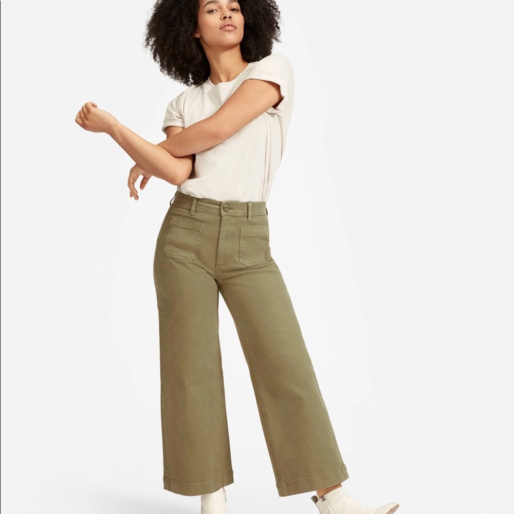 Everlane wide leg pants
